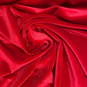Velluto rosso rubino